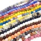 Agate Bead Frosted Round 6mm (~64pcs/string)