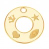 Gold/ Ivory
