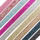 Synthetic Glitter Flat Cord 5mm (~1.2mtr/piece)