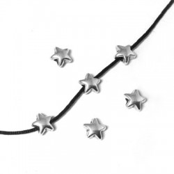 Zamak Slider Star 6mm (Ø 1.4mm)