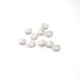 Perle ABS Irrégulière Ronde 8 mm Ø 1.2 mm