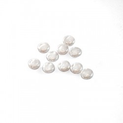 Pearl ABS Irregular Round 8mm