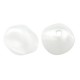 Perla ABS Oval Irregular 10x8mm (Ø1mm)