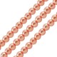 Glass Pearl Bead Ball 4mm(Ø 0.8mm) (~110pcs)