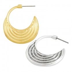 Zamak Earring Hoop 28x34mm