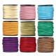 Artificial Suede Cord Flat 3mm (~30mtr/spool)