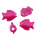 Acrylic Sliders Animals Dog Cat Bear Fish (~20-24mm)