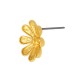 Zamak Earring Flower 14mm