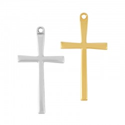 Zamak Pendant Cross 25x40mm