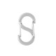 Stainless Steel 304 Lobster Double Clasp 16.5x8.8mm