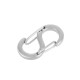 Stainless Steel 304 Lobster Double Clasp 16.5x8.8mm