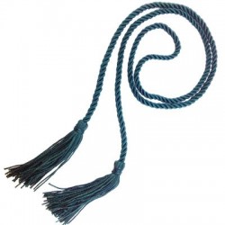 Cordón Sintético Torcido 3mm con Borlas 460mm