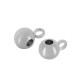 Anello con Gancio in Acciaio Inossidabile 303 con Cerchio 6 mm Ø2.2 mm