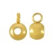 Stainless Steel 303 Bead Bail with Hoop 6mm Ø2.2mm