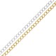 Chaîne maille ovale 3x4mm/0.6mm en Acier Inoxydable 304