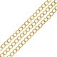 Chaîne maille ovale 3x4mm/0.6mm en Acier Inoxydable 304