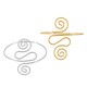 Steel Upper Arm Cuff Adjustable with Spiral Coil 85x90mm