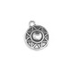 Breloque Éthnique en Métal/Zamak 13mm