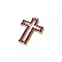 Croix en Strass 20 x 36 mm