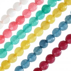 Agate Bead Faceted 6mm (~60pcs/string)