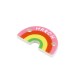 Plexi Acrylic Connector Rainbow "MARCH" 20x11mm
