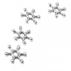 Zamak Spacer Snowflake 8mm (Ø 1.9mm)