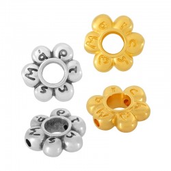 Zamak Slider Daisy Flower “March” 13mm (Ø1.5mm)