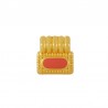 24K Gold Plated/ Coral
