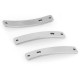 Intercalaire Étiquette Cœur 6x30mm en Acier Inoxydable 304