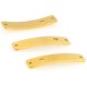 Connettore in Acciaio Inossidabile 304 Targhetta Rettangolare con Cuore 6x30mm