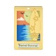 Plexi Acrylic Pendant “Tropical Summer” w/ Surfboard 30x45mm