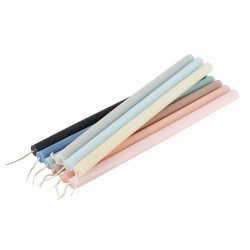 Bougie Ronde Aromatique Rayée 15 x 300 mm