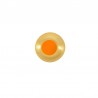 24K Gold Plated/ Fluo Orange