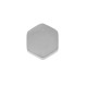 Passant Hexagone avec Boussole en Acier Inoxydable 304 11x9.8mm (Ø2mm)