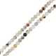 Perle sémi-précieuse en Agate 8mm (~48pcs/fil)