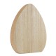 Wooden Deco Egg “Καλό Πάσχα” w/ Bunny 160x134mm