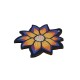 Ξύλινο Μοτίφ Λουλούδι 44mm