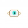 Gold/ White/ Turquoise/ Black