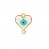 Gold/ White/ Turquoise/ Black