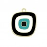 Gold/ Black/ White/ Turquoise
