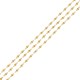 Stainless Steel 304 Chain w/ Round Beads 3.4mm