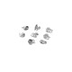 Stainless Steel 304 Clamshell Bead Tip (Calotte) 2.4mm