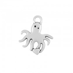 Zamak Charm Octapus 26x23mm