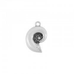 Zamak Charm Shell 16x20mm