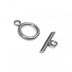 Silver 925 Toggle Clasp 5x10mm