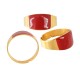 Brass Ring w/ Enamel 10mm