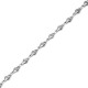 Stainless Steel 304 Chain Heart 3.5x3mm