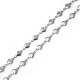 Stainless Steel 304 Chain Heart 5.5x5mm