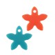 Plexi Acrylic Charm Starfish 15mm
