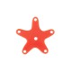 Plexi Acrylic Charm Starfish 25mm